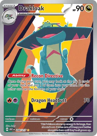 Drakloak — Illustration Rare variant