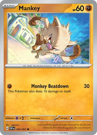 Mankey — Common variant