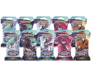 Chilling Reign Sleeved Booster Pack Bundle (Set of 10)