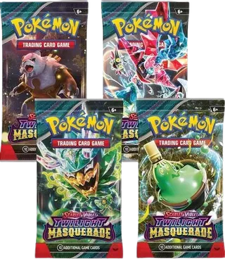 Twilight Masquerade Booster Pack Art Bundle (Set of 4)