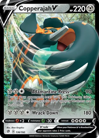 Copperajah V — Rare Holo V variant