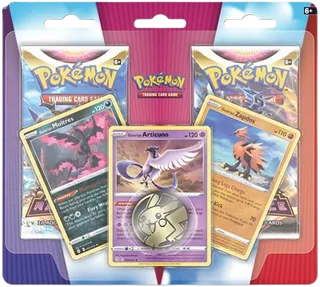 Enhanced 2-Pack Blister Pack (Galarian Articuno, Galarian Zapdos, & Galarian Moltres)