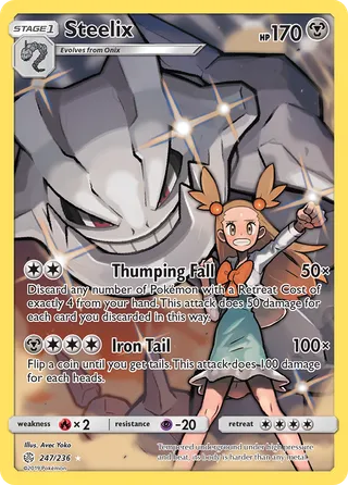 Steelix — Rare Secret variant