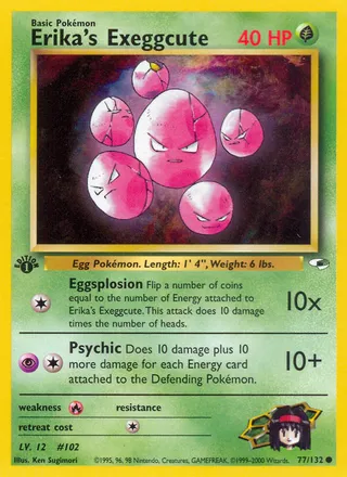 Erika's Exeggcute — Common variant