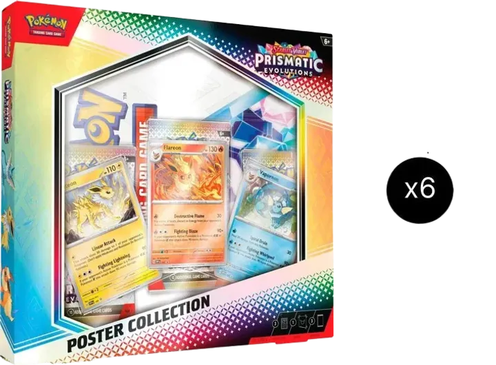 Prismatic Evolutions Poster Collection Case