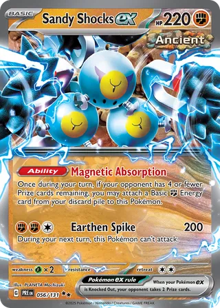 Sandy Shocks ex — Double Rare variant
