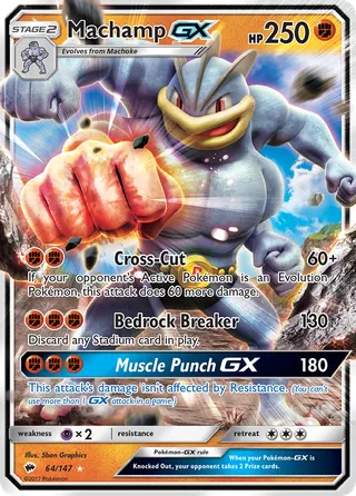 Machamp-GX — Rare Holo GX variant