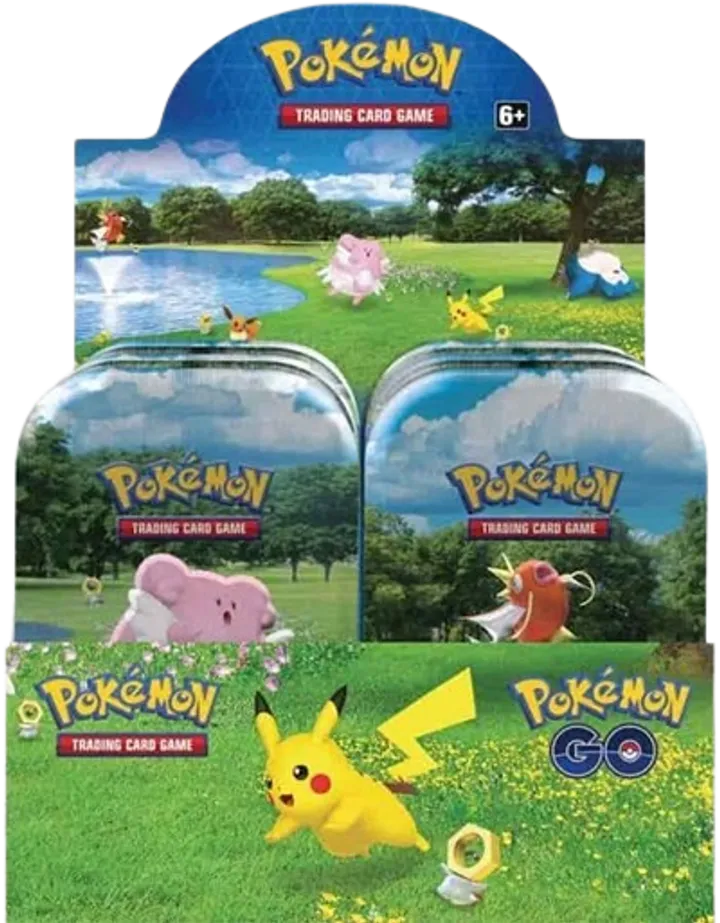 Pokemon GO Mini Tin Display