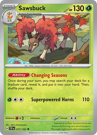 Sawsbuck — Uncommon variant