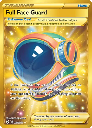 Full Face Guard — Rare Secret variant