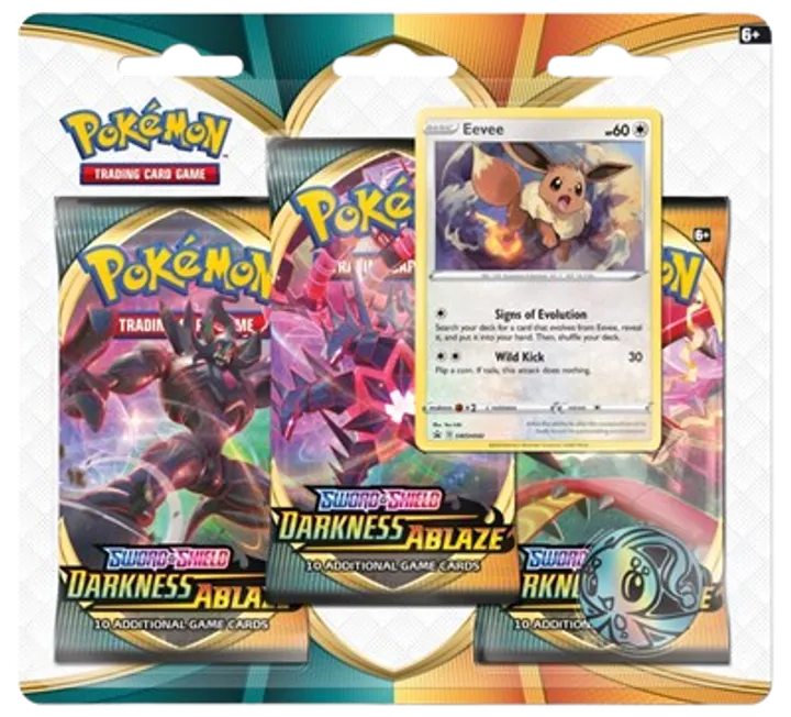 Darkness Ablaze 3 Pack Blister - Eevee