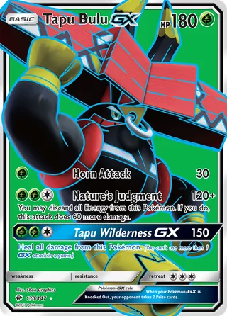 Tapu Bulu-GX — Rare Ultra variant