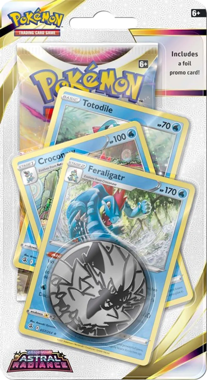 Astral Radiance Premium Checklane Blister - Feraligatr