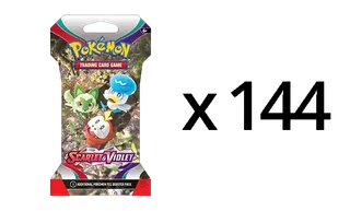 Scarlet & Violet Sleeved Booster Case