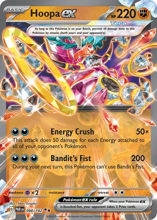 Hoopa ex — Double Rare variant