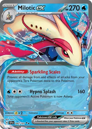 Milotic ex — Double Rare variant