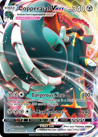 Copperajah VMAX — Rare Holo VMAX variant
