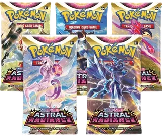 Astral Radiance Booster Pack Art Bundle (Set of 5)