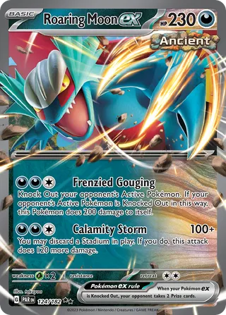 Roaring Moon ex — Double Rare variant