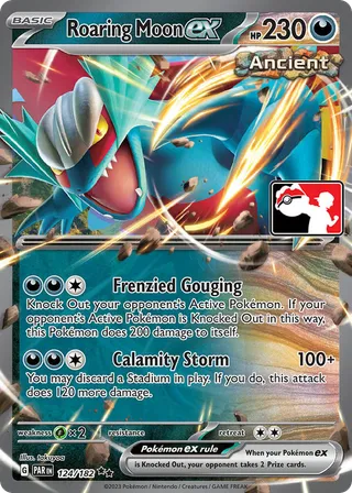 Roaring Moon ex — Double Rare variant