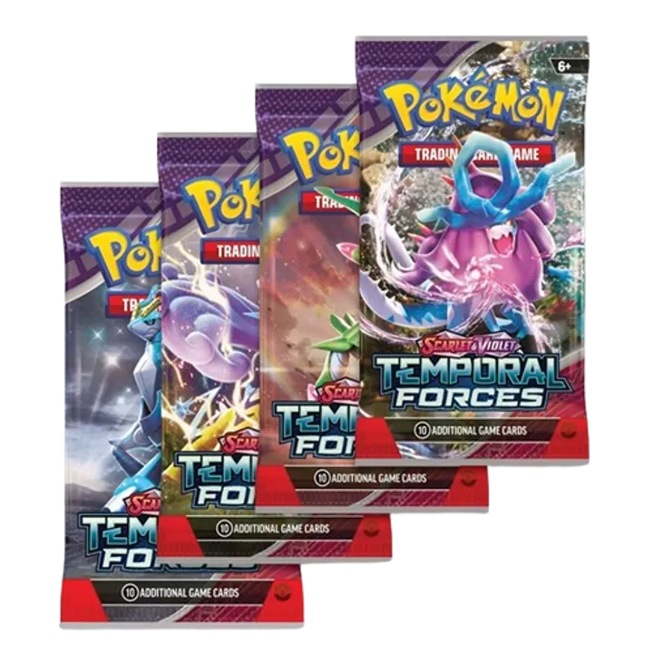 Temporal Forces Booster Pack Art Bundle (Set of 4)