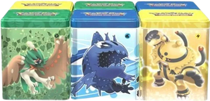 Pokémon Stacking Tins (Set of 6)