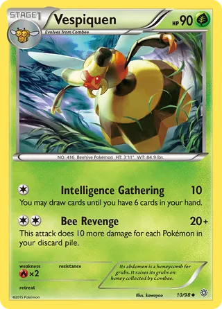 Vespiquen — Uncommon variant