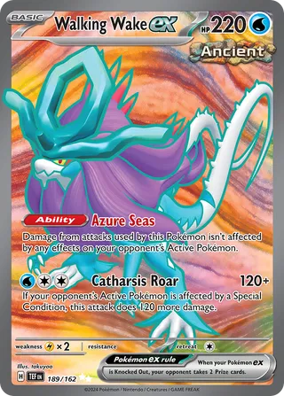 Walking Wake ex — Ultra Rare variant