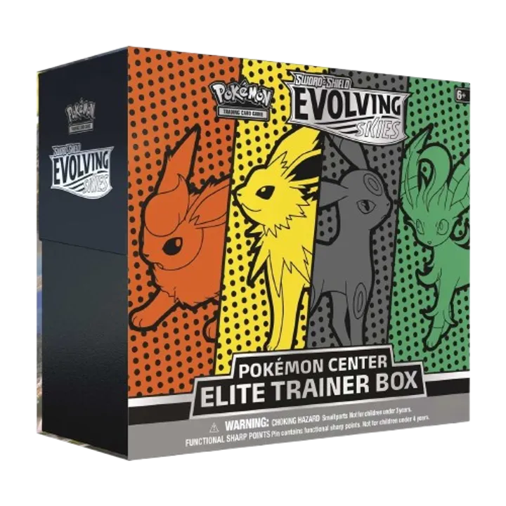 Evolving Skies Elite Trainer Box - Jolteon/Flareon/Umbreon/Leafeon
