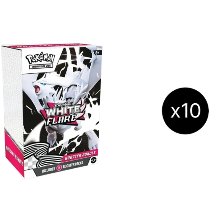 White Flare Booster Bundle Display