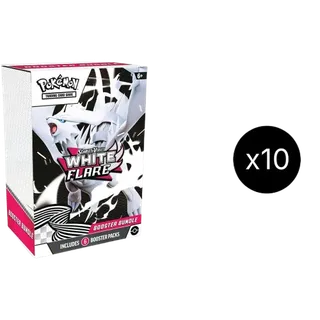 White Flare Booster Bundle Display