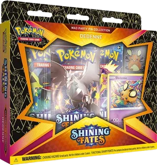 Shining Fates Mad Party Pin Collection - Dedenne