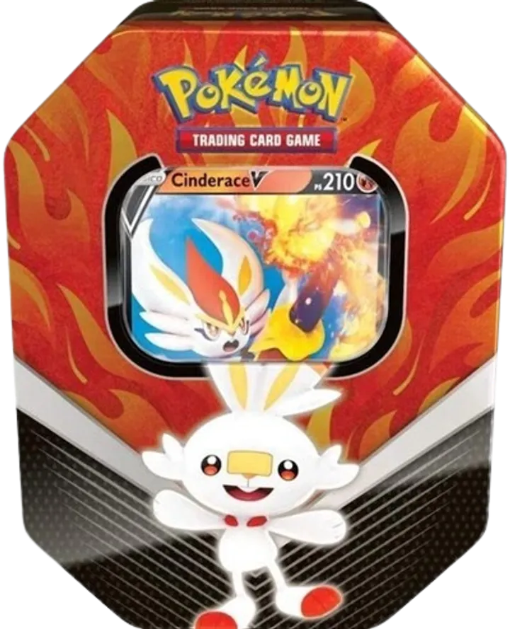 Sword & Shield Galar Partners International Tin - Cinderace V