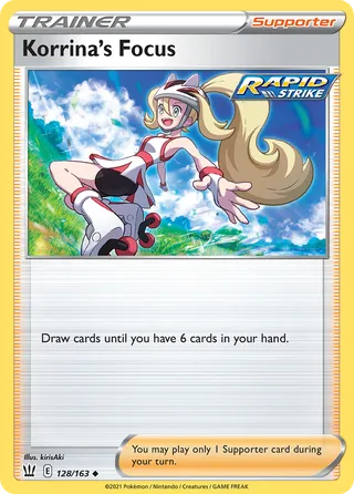 Korrina's Focus — Uncommon variant