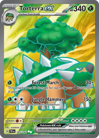 Torterra ex — Ultra Rare variant
