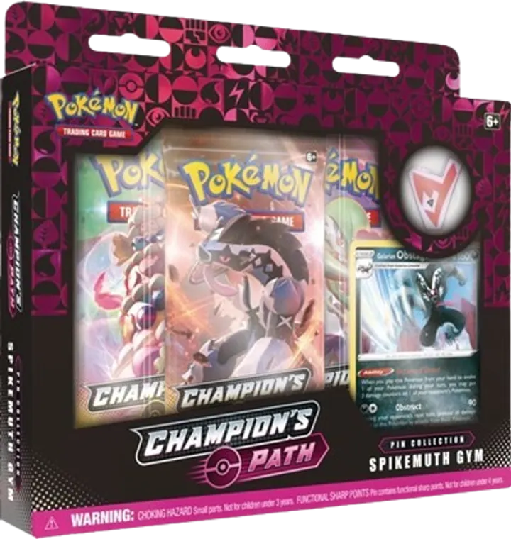 Champion's Path Pin Collection - Spikemuth Gym