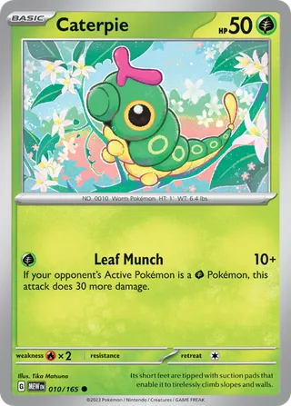 Caterpie — Common variant