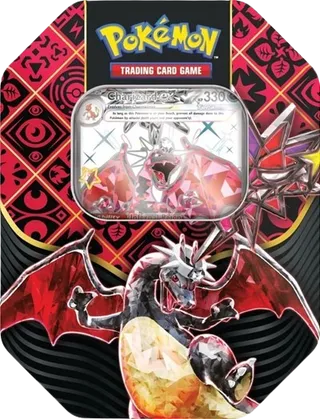 Paldean Fates International Tin - Charizard ex