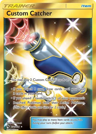 Custom Catcher — Rare Secret variant