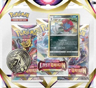 Lost Origin 3-Pack Blister - Weavile