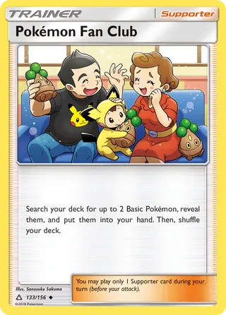 Pokémon Fan Club — Uncommon variant