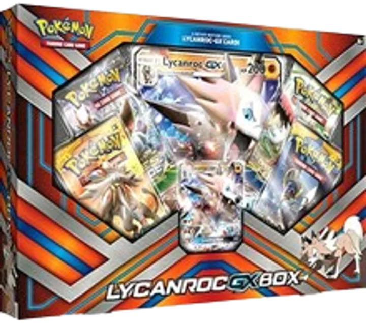 Sun & Moon Lycanroc GX Box