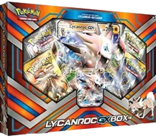 Sun & Moon Lycanroc GX Box