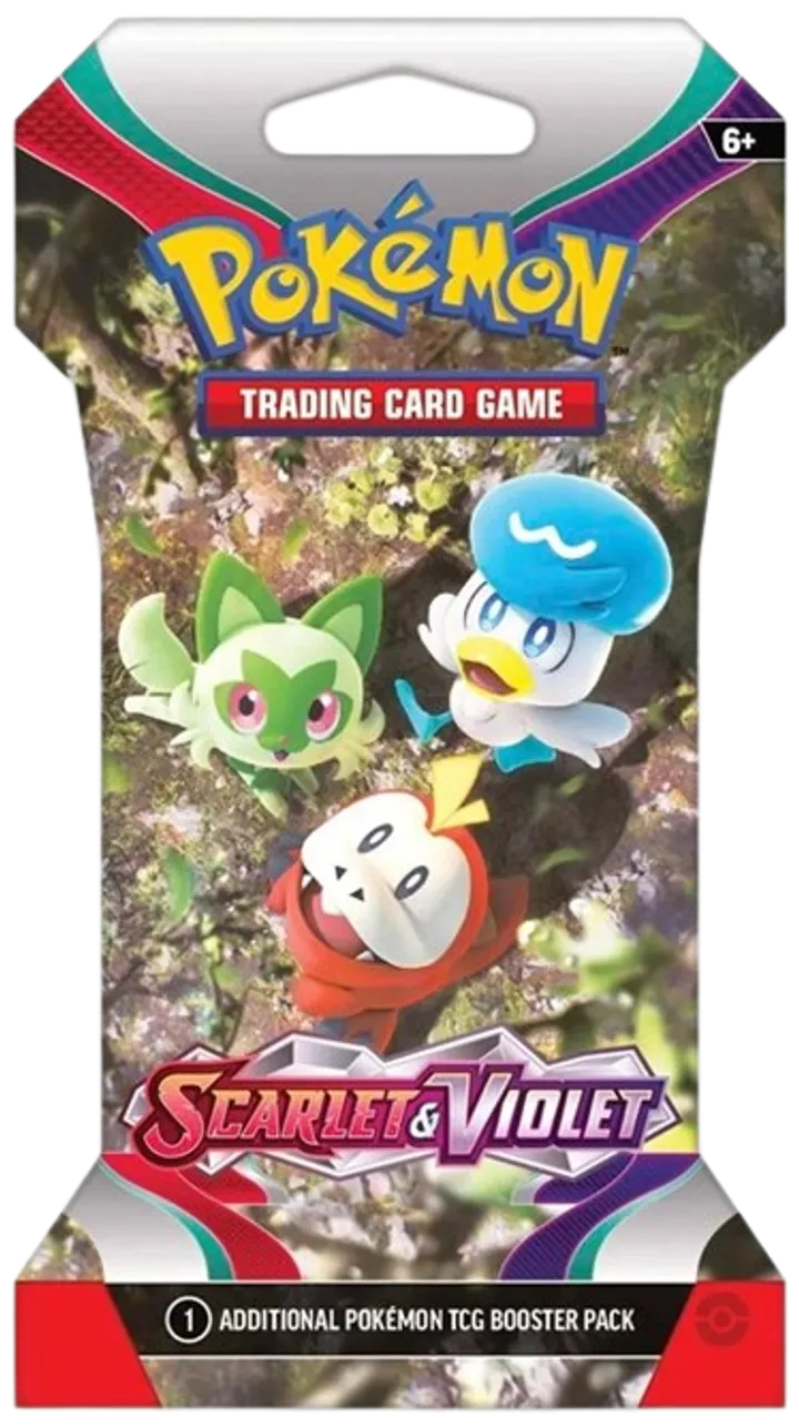 Scarlet & Violet Sleeved Booster Pack