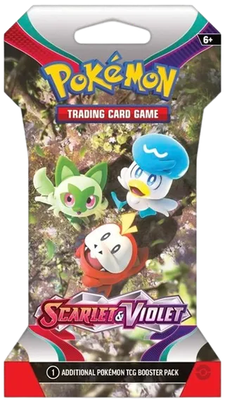 Scarlet & Violet Sleeved Booster Pack