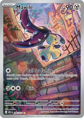 Mawile — Illustration Rare variant