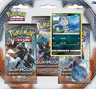 Burning Shadows 3-Pack Blister - Alolan Meowth
