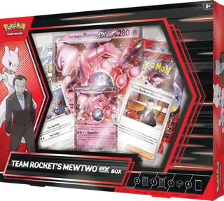 Team Rocket's Mewtwo ex Box