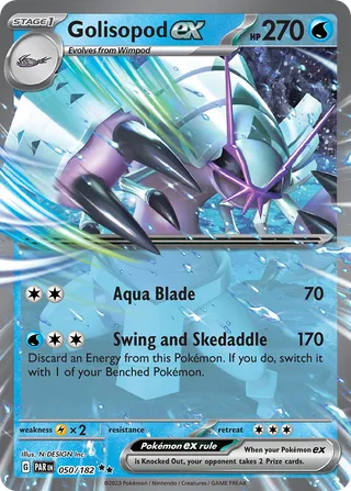 Golisopod ex — Double Rare variant