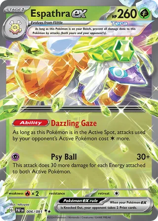 Espathra ex — Double Rare variant